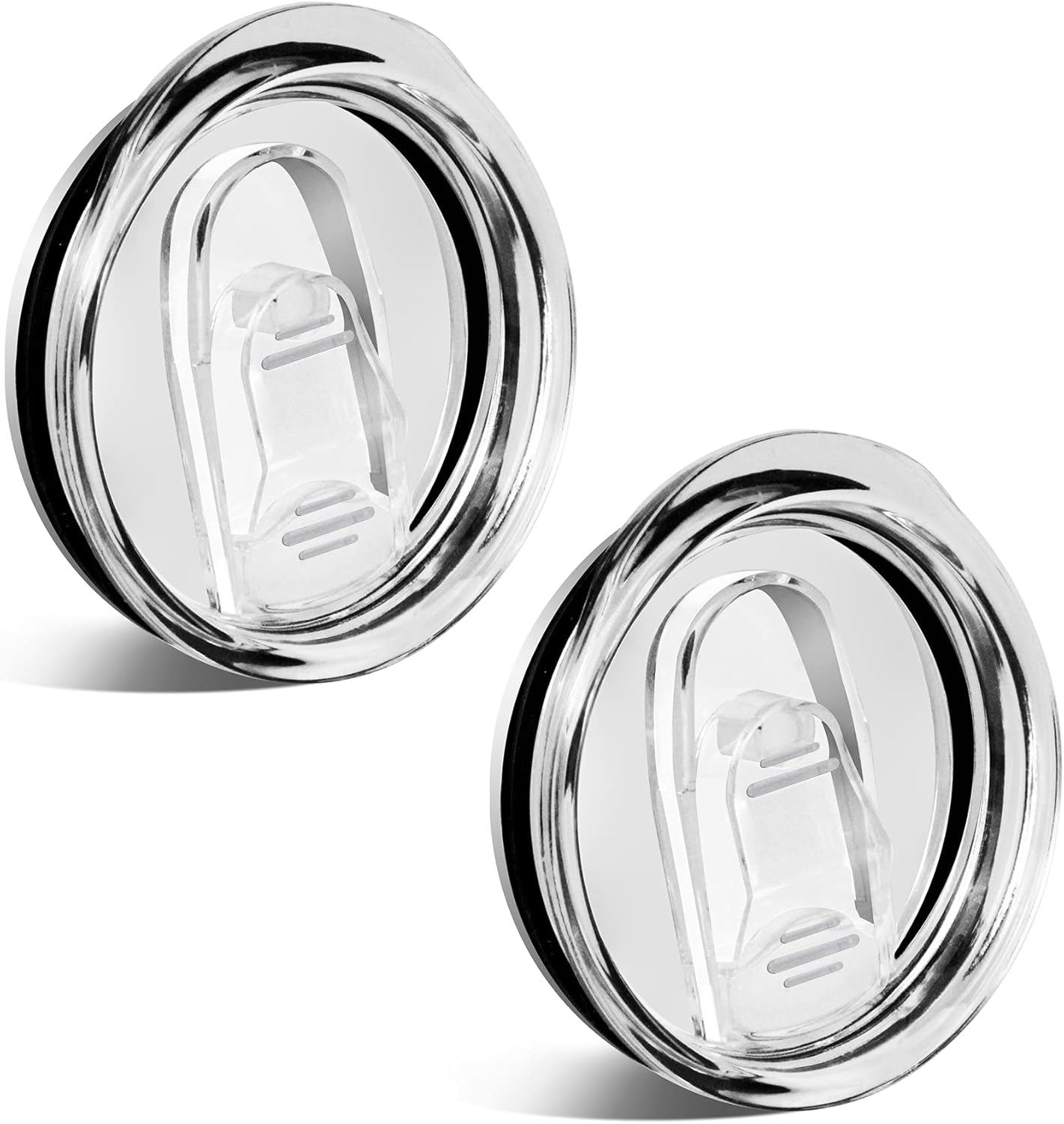 3 Pack 20 oz Skinny Tumbler Replacement Lids for 2.76in Cup Mouth | Spill Proof Splash Resistant Lids Covers Compatible with YETI Rambler and More Tumbler Cups