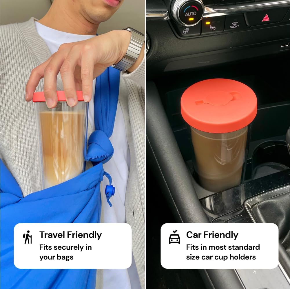 Reusable Boba Cup and Straw Boba Tea Cup Bubble Tea Cup Reusable Iced Coffee Cup Cold Coffee Cup Smoothie Cup with Lid and Straw Smoothie Cup to go Smoothie Tumbler 17 oz - Sage Green