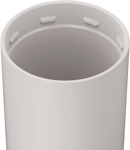 Strova 18oz 100% Leakproof Insulated Coffee Mug | Ceramic-Lined Interior | Built-In Silicone Sleeve for Travel | Locking Flip Lid (Matte Black)