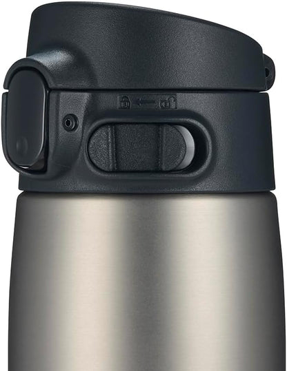 SM-VH95-GM GoCafe Insulated Stainless Steel Mug, 32-Ounce (.95 liter), PFAS-free & BPA-free
