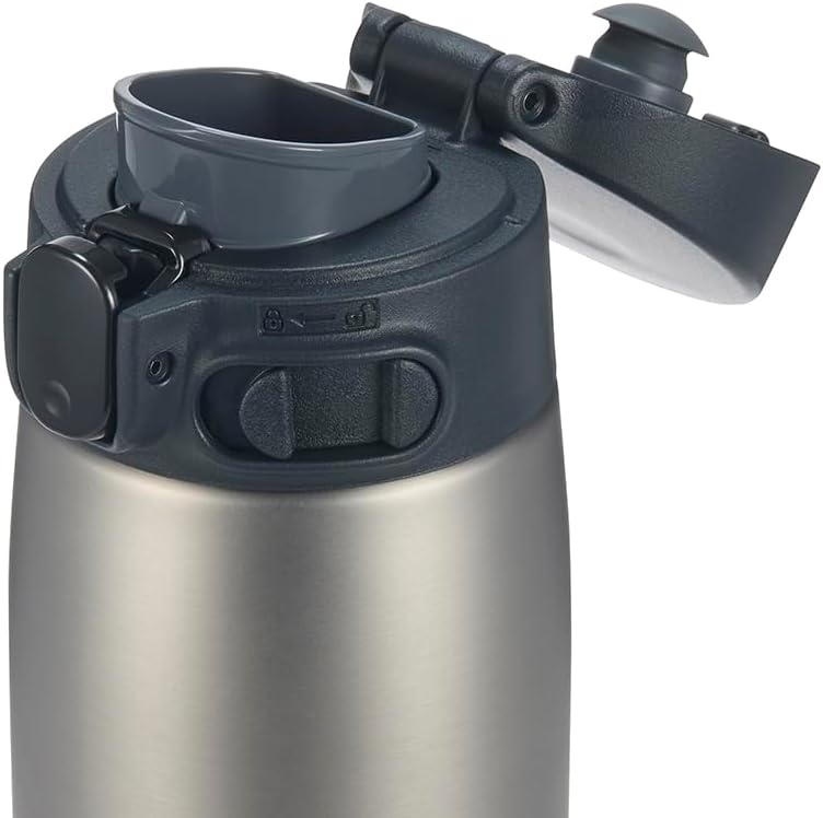 SM-VH95-GM GoCafe Insulated Stainless Steel Mug, 32-Ounce (.95 liter), PFAS-free & BPA-free