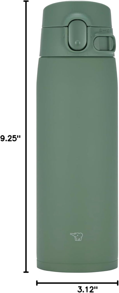 SM-VH95-GM GoCafe Insulated Stainless Steel Mug, 32-Ounce (.95 liter), PFAS-free & BPA-free