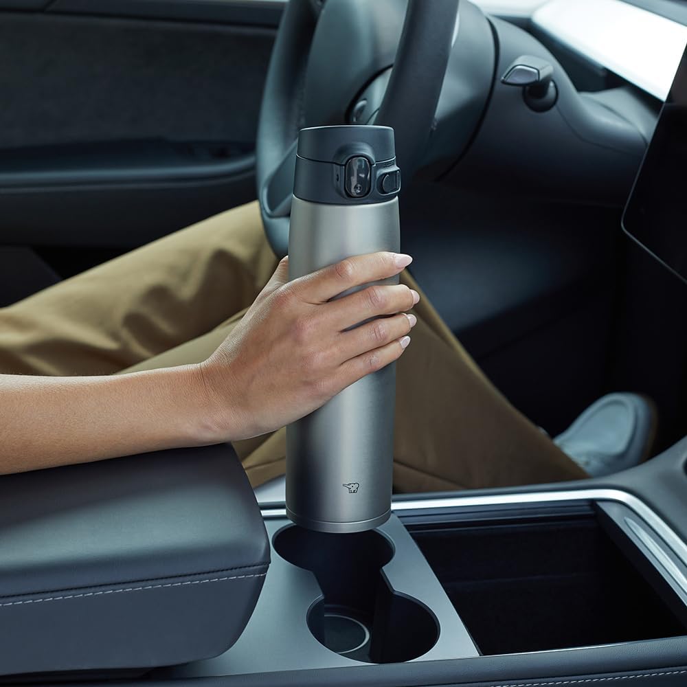SM-VH95-GM GoCafe Insulated Stainless Steel Mug, 32-Ounce (.95 liter), PFAS-free & BPA-free