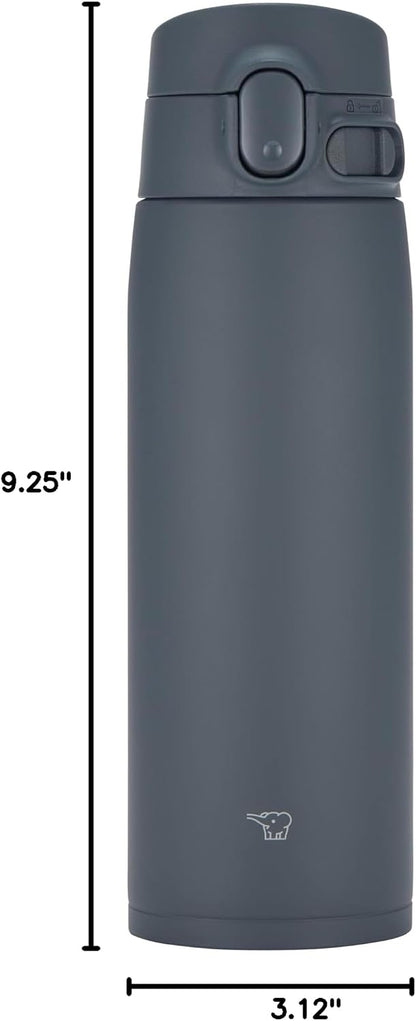 SM-VH95-GM GoCafe Insulated Stainless Steel Mug, 32-Ounce (.95 liter), PFAS-free & BPA-free