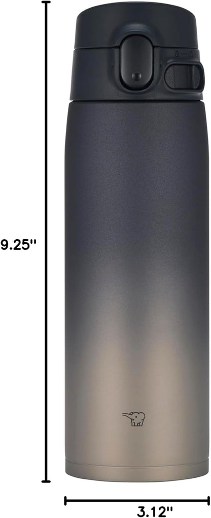 SM-VH95-GM GoCafe Insulated Stainless Steel Mug, 32-Ounce (.95 liter), PFAS-free & BPA-free