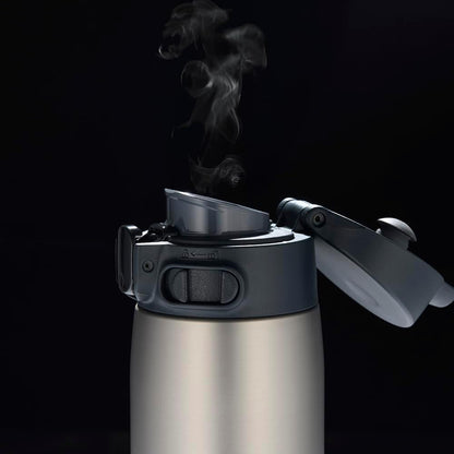 SM-VH95-GM GoCafe Insulated Stainless Steel Mug, 32-Ounce (.95 liter), PFAS-free & BPA-free
