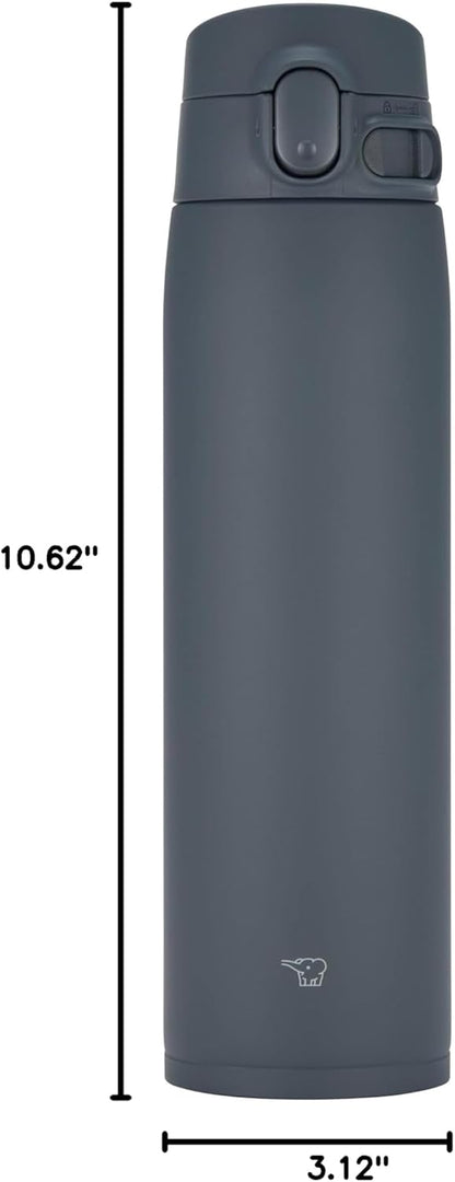 SM-VH95-GM GoCafe Insulated Stainless Steel Mug, 32-Ounce (.95 liter), PFAS-free & BPA-free