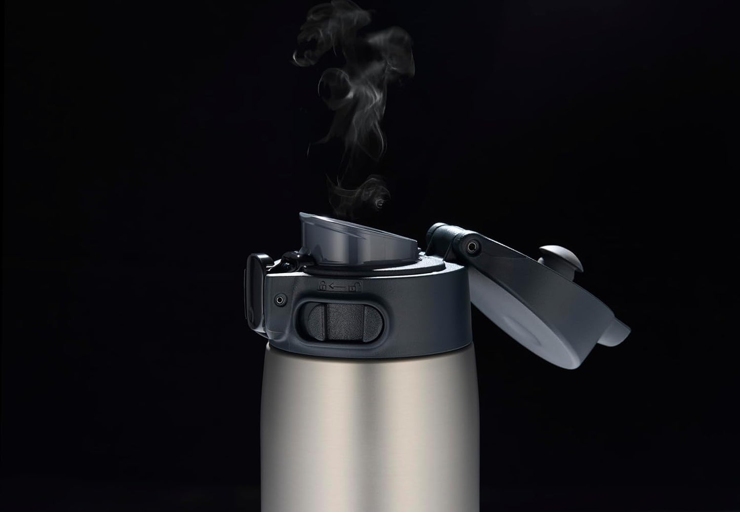 SM-VH95-GM GoCafe Insulated Stainless Steel Mug, 32-Ounce (.95 liter), PFAS-free & BPA-free