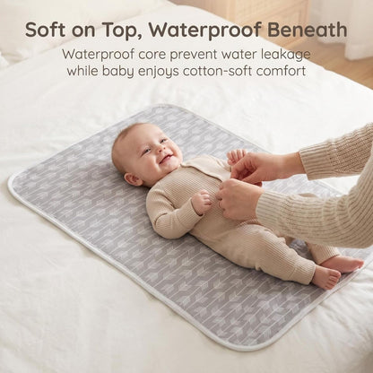 Baby Diaper Changing Pad, Waterproof Travel Portable Changing Mat
