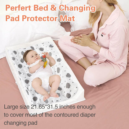 Baby Diaper Changing Pad, Waterproof Travel Portable Changing Mat