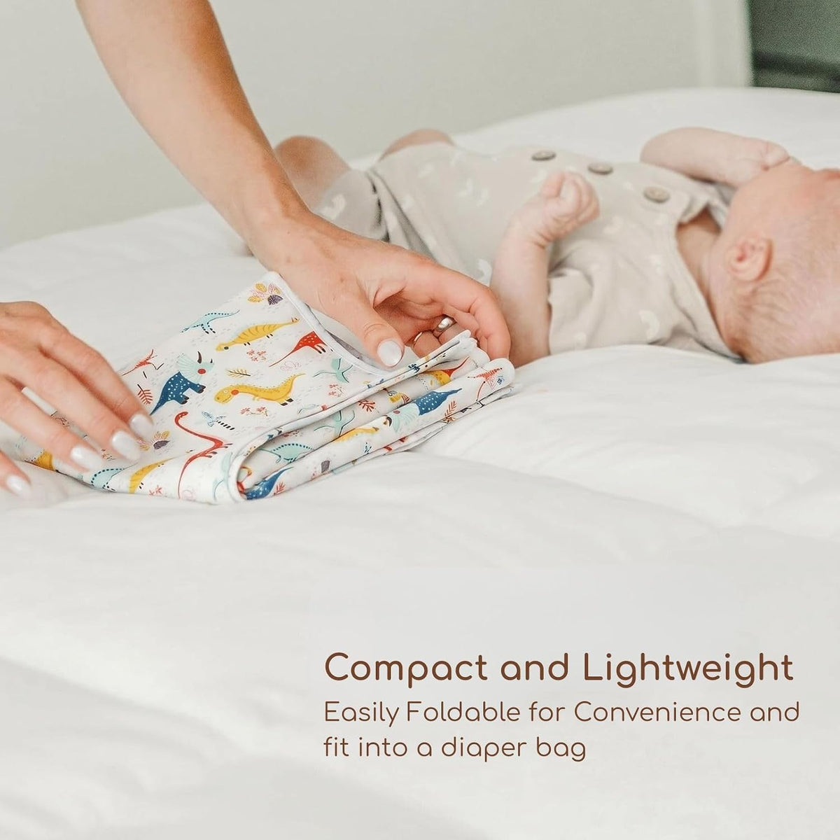 Baby Diaper Changing Pad, Waterproof Travel Portable Changing Mat