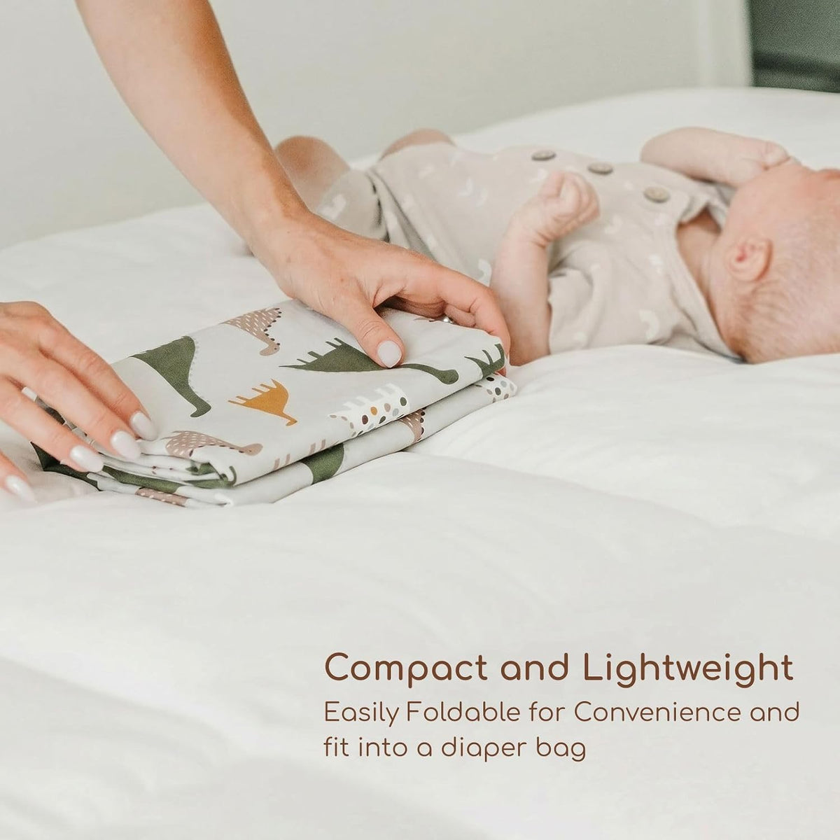 Baby Diaper Changing Pad, Waterproof Travel Portable Changing Mat