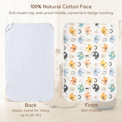 Baby Diaper Changing Pad, Waterproof Travel Portable Changing Mat