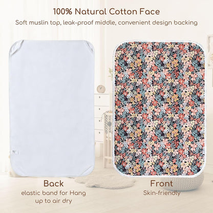 Baby Diaper Changing Pad, Waterproof Travel Portable Changing Mat