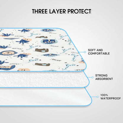 Baby Diaper Changing Pad, Waterproof Travel Portable Changing Mat