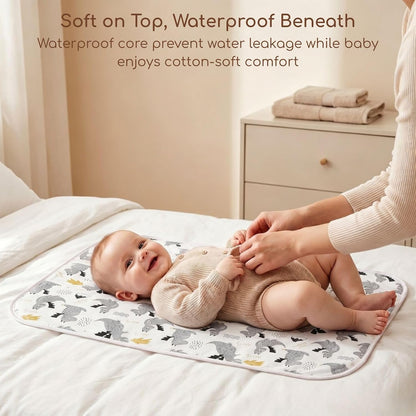 Baby Diaper Changing Pad, Waterproof Travel Portable Changing Mat