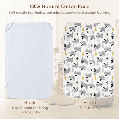 Baby Diaper Changing Pad, Waterproof Travel Portable Changing Mat
