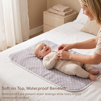 Baby Diaper Changing Pad, Waterproof Travel Portable Changing Mat
