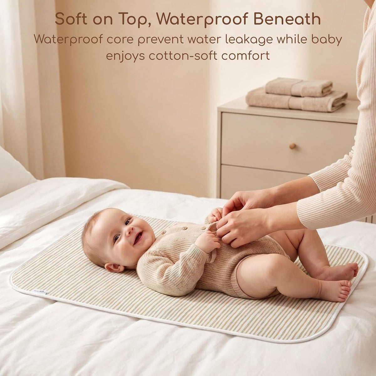 Baby Diaper Changing Pad, Waterproof Travel Portable Changing Mat