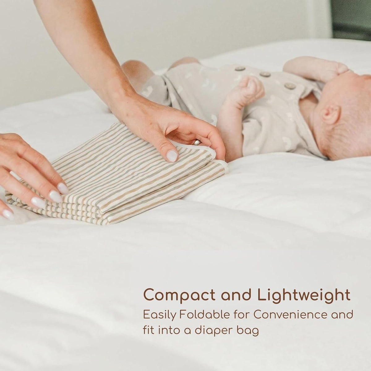 Baby Diaper Changing Pad, Waterproof Travel Portable Changing Mat
