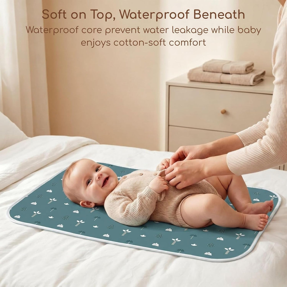 Baby Diaper Changing Pad, Waterproof Travel Portable Changing Mat