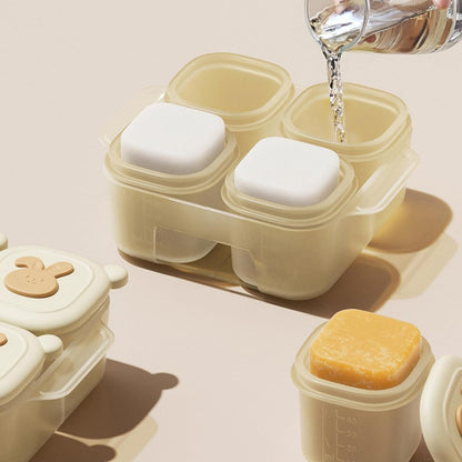 Freezer Trays, Food Storage Container with Child Safe Design, Home Use