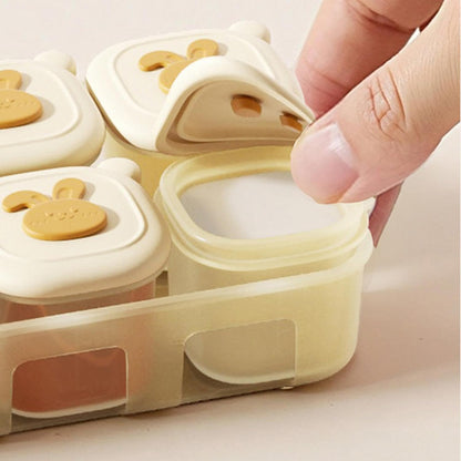 Freezer Trays, Food Storage Container with Child Safe Design, Home Use