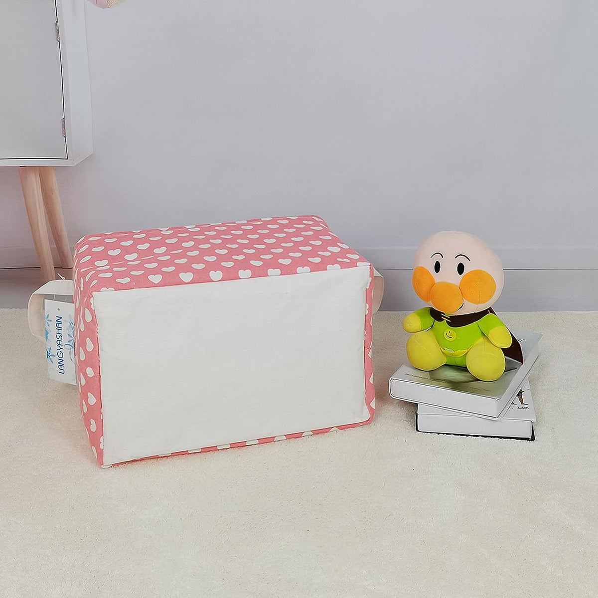 Rectangular Collapsible Simplified Zoo Storage Basket Nursery Organizer - Colors B