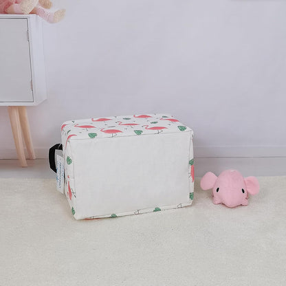 Rectangular Collapsible Simplified Zoo Storage Basket Nursery Organizer - Colors B