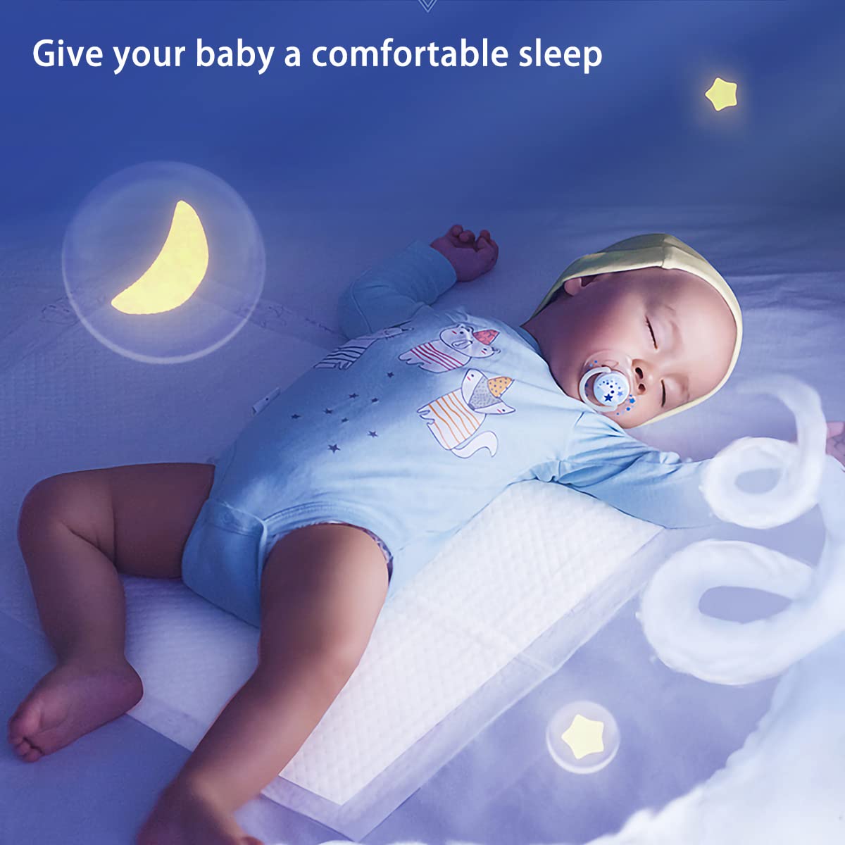 Disposable Changing Pad Liners Super Soft, Disposable Changing Pads, Ultra Absorbent & Waterproof - Covers Any Surface for Mess Free Baby Diaper Changes (White)