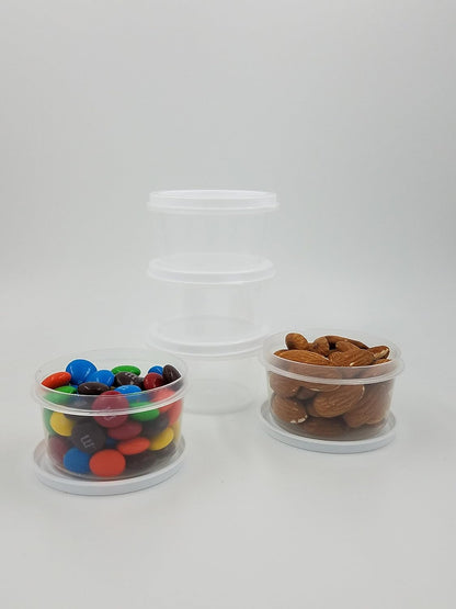 Mini Storage Containers, 10-ct. Packs - Round