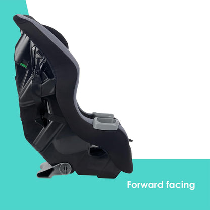 Trooper™ Slim 3-in-1 Convertible Car Seat, Dash Black – Slim Fit, 3-in-1 Growth Modes, Lightweight Design, Adjustable Comfort Padding