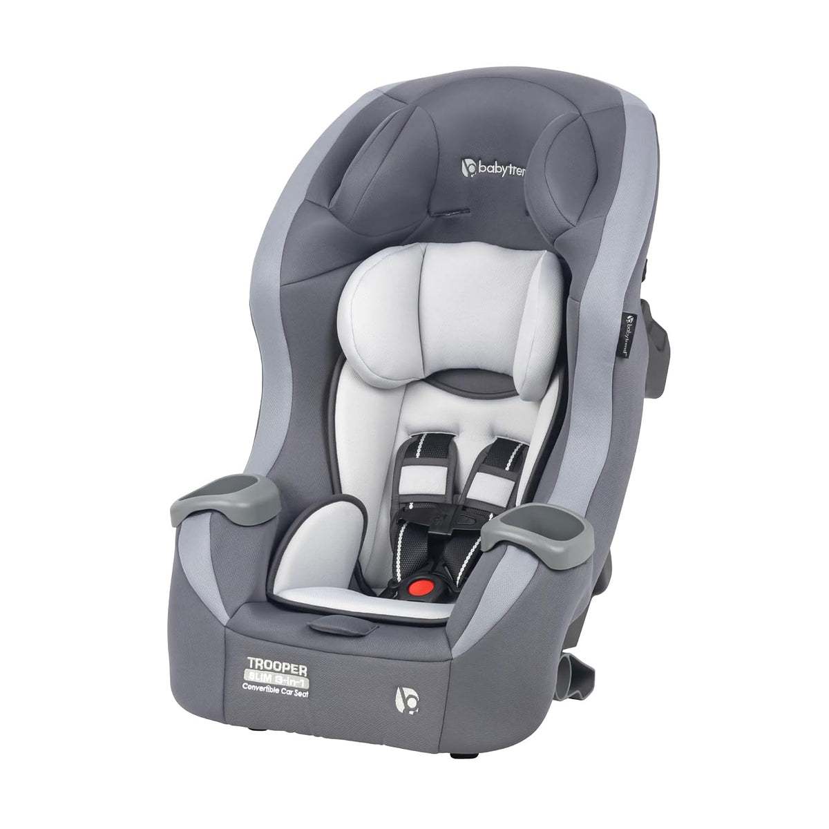 Trooper™ Slim 3-in-1 Convertible Car Seat, Dash Black – Slim Fit, 3-in-1 Growth Modes, Lightweight Design, Adjustable Comfort Padding