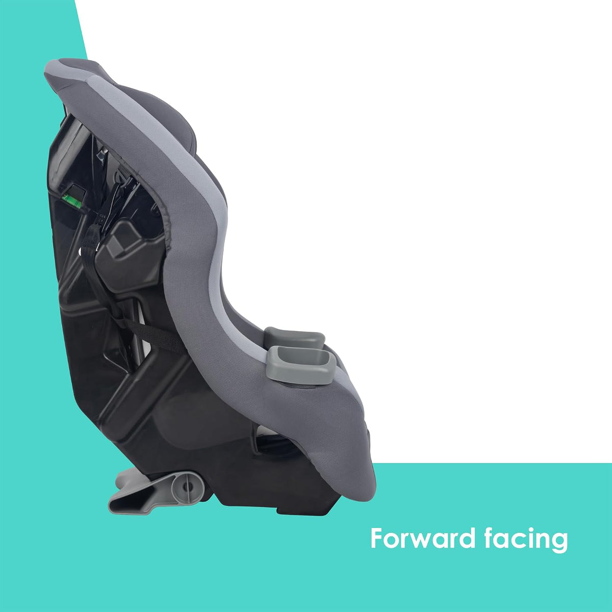 Trooper™ Slim 3-in-1 Convertible Car Seat, Dash Black – Slim Fit, 3-in-1 Growth Modes, Lightweight Design, Adjustable Comfort Padding