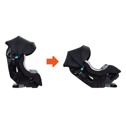 Trooper™ Slim 3-in-1 Convertible Car Seat, Dash Black – Slim Fit, 3-in-1 Growth Modes, Lightweight Design, Adjustable Comfort Padding