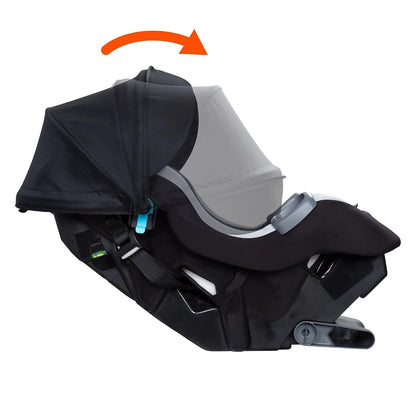 Trooper™ Slim 3-in-1 Convertible Car Seat, Dash Black – Slim Fit, 3-in-1 Growth Modes, Lightweight Design, Adjustable Comfort Padding