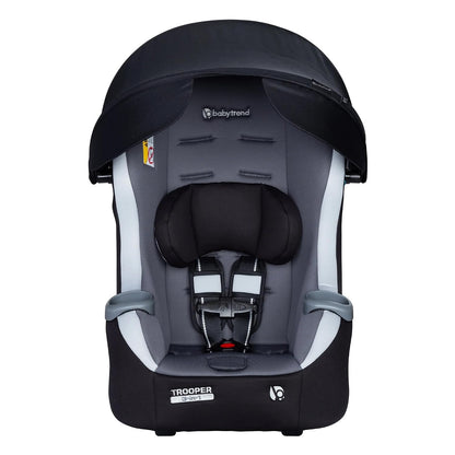 Trooper™ Slim 3-in-1 Convertible Car Seat, Dash Black – Slim Fit, 3-in-1 Growth Modes, Lightweight Design, Adjustable Comfort Padding