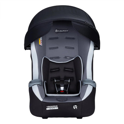 Trooper™ Slim 3-in-1 Convertible Car Seat, Dash Black – Slim Fit, 3-in-1 Growth Modes, Lightweight Design, Adjustable Comfort Padding