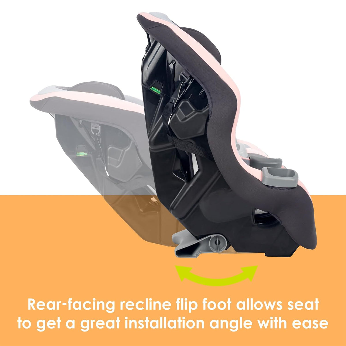 Trooper™ Slim 3-in-1 Convertible Car Seat, Dash Black – Slim Fit, 3-in-1 Growth Modes, Lightweight Design, Adjustable Comfort Padding