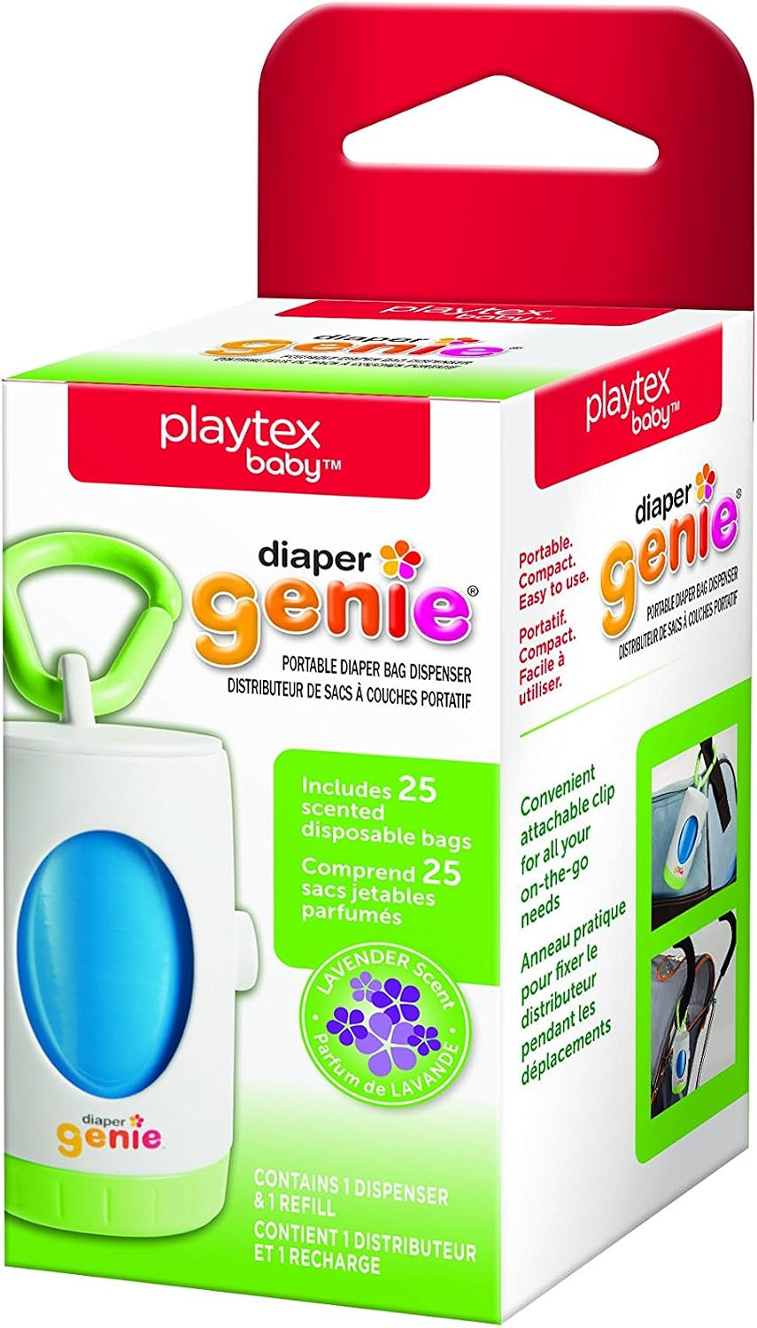 On-The-Go Dispenser, Portable Diaper Bag Dispenser, Lavender Scent
