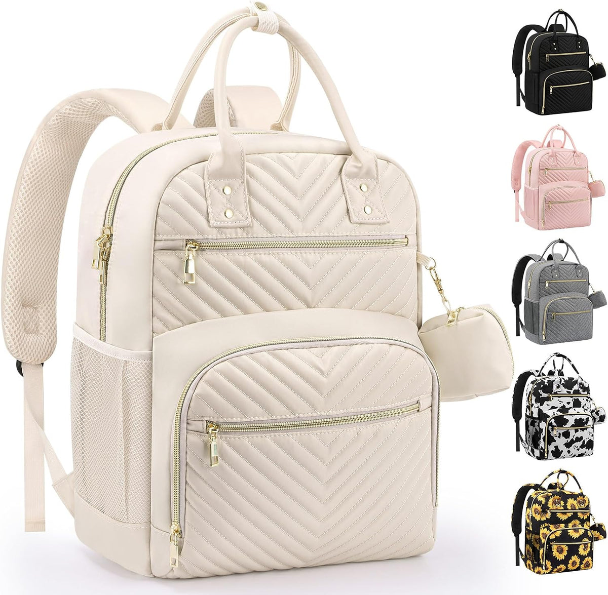 Diaper Bag Backpack, Baby Bag Backpack Baby Essentials for Mom Dad