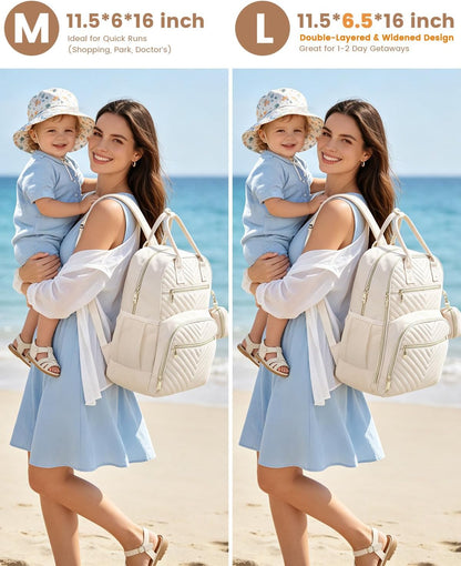 Diaper Bag Backpack, Baby Bag Backpack Baby Essentials for Mom Dad