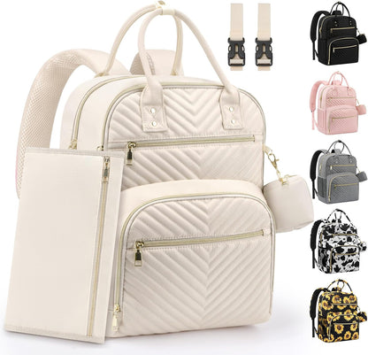 Diaper Bag Backpack, Baby Bag Backpack Baby Essentials for Mom Dad
