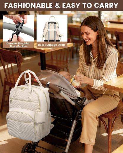Diaper Bag Backpack, Baby Bag Backpack Baby Essentials for Mom Dad