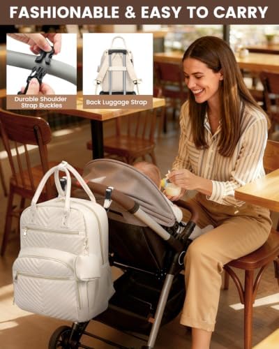 Diaper Bag Backpack, Baby Bag Backpack Baby Essentials for Mom Dad