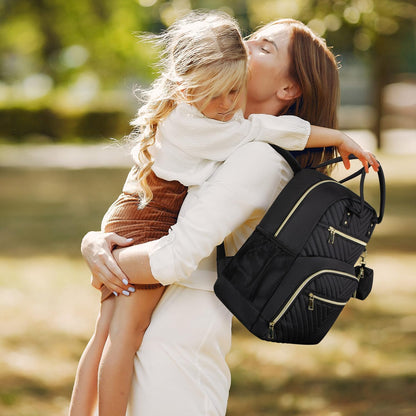 Diaper Bag Backpack, Baby Bag Backpack Baby Essentials for Mom Dad