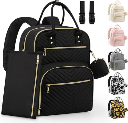Diaper Bag Backpack, Baby Bag Backpack Baby Essentials for Mom Dad