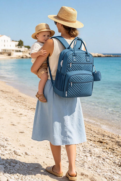 Diaper Bag Backpack, Baby Bag Backpack Baby Essentials for Mom Dad