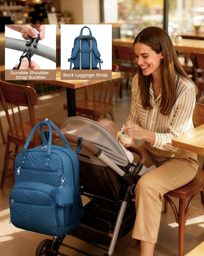 Diaper Bag Backpack, Baby Bag Backpack Baby Essentials for Mom Dad