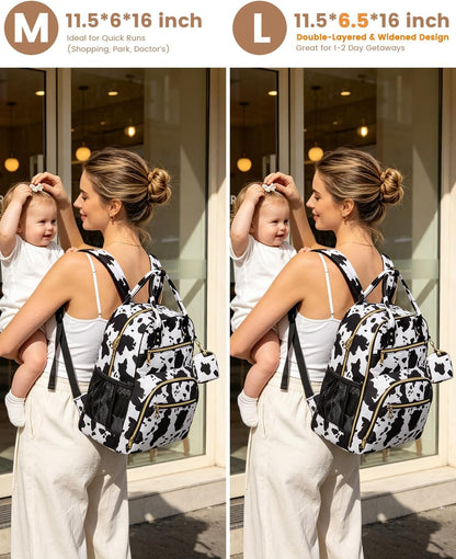 Diaper Bag Backpack, Baby Bag Backpack Baby Essentials for Mom Dad